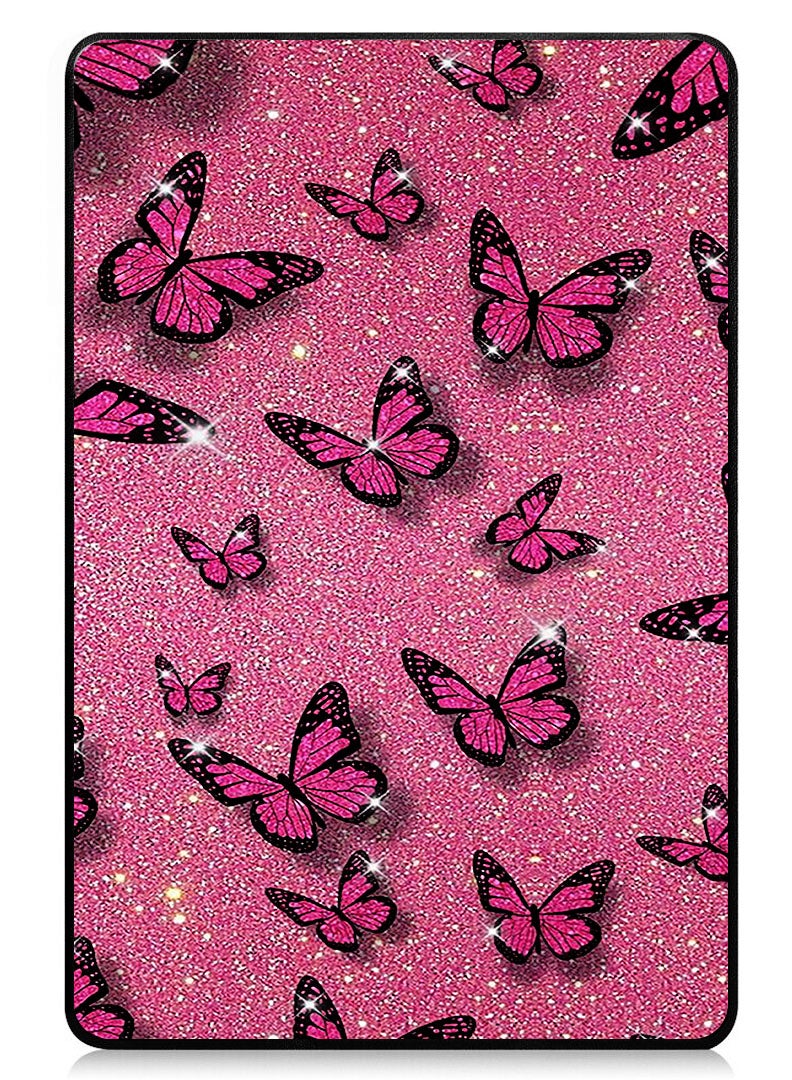 Theodor Protective Flip Case For Xiaomi Pad 7 & Xiaomi Pad 7 Pro With Trifold Stand Auto Wake Sleep Shockproof Cover - Pink Butterflies - Image 1