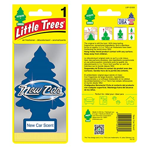 Little Trees معطر سيارات ليتل تري - رائحة السيارة الجديدة (24 عبوة) - Image 2