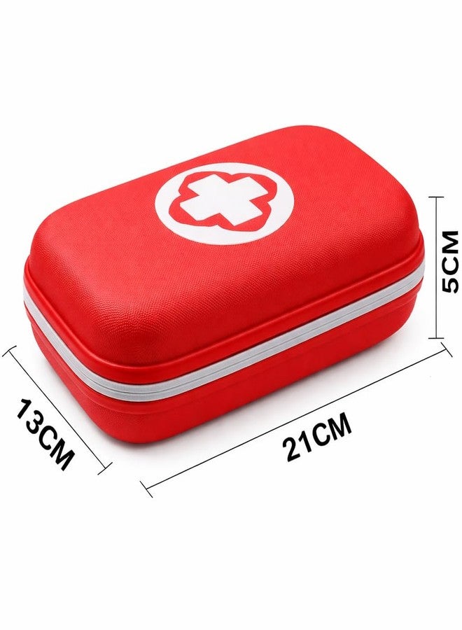 HARSHTI Portable First Aid Kit Storage Box, Durable EVA Hard Case Medical Organizer with Handle, Water-Resistant Emergency Medicine Bag for Travel, Home & Car – Travel Medical Organizer Case (SMALL) - Image 3