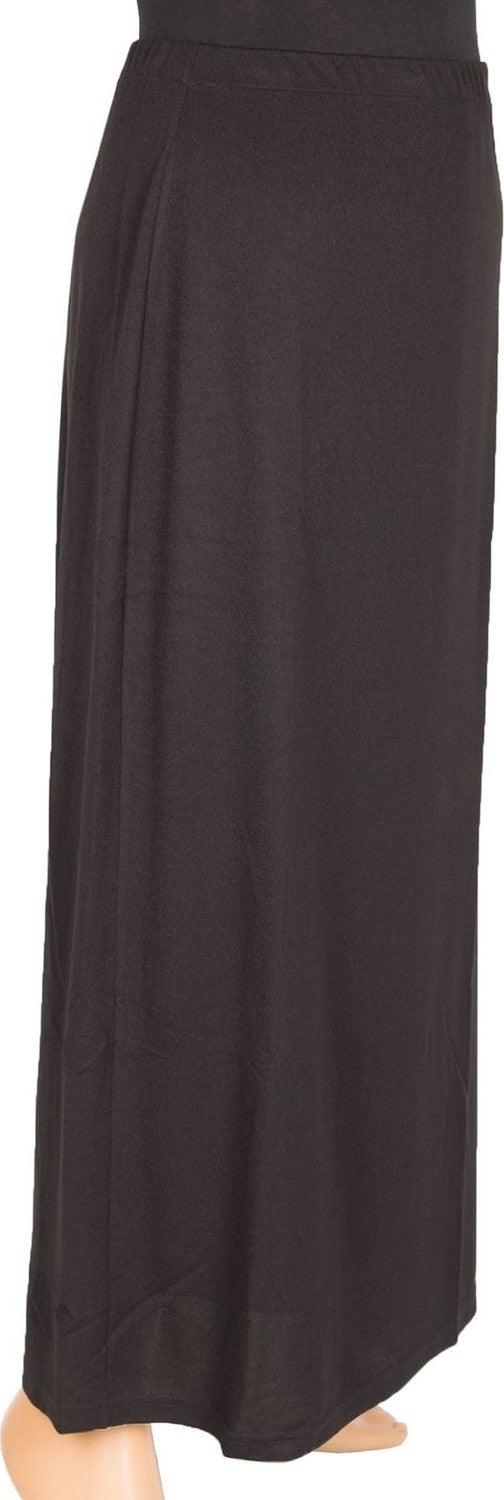 Hesna Buğra Bell Cut Skirt Black  - Image 2