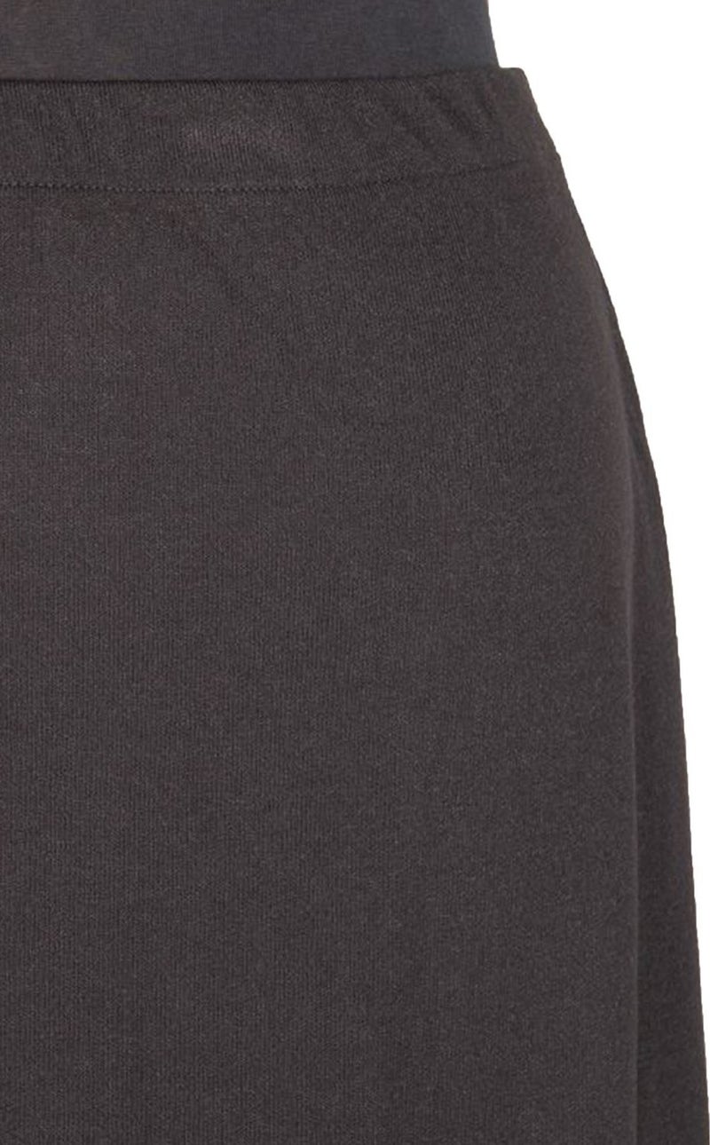 Hesna Buğra Bell Cut Skirt Black  - Image 3