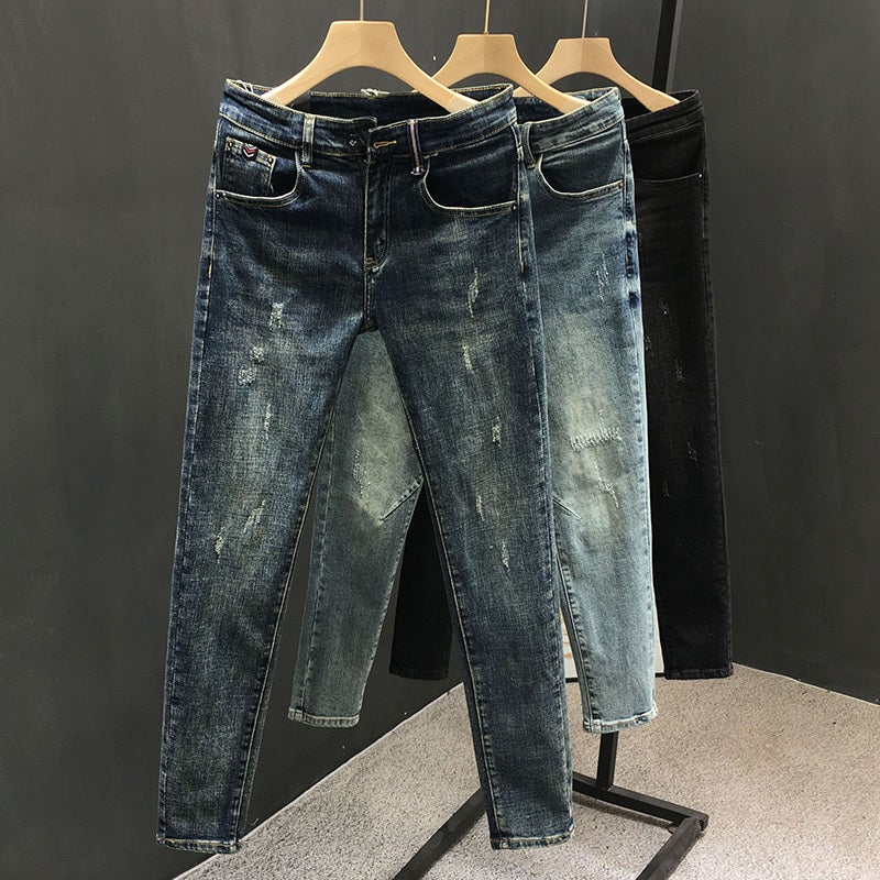 Unisex Casual Daily Denim Jeans - Image 1