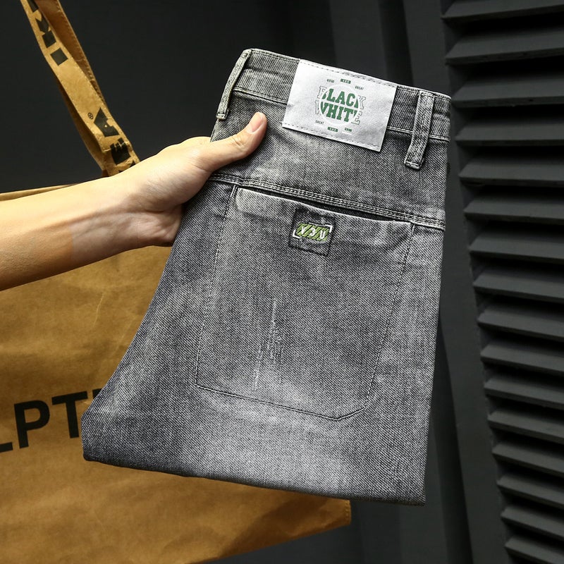 Unisex Casual Daily Denim Jeans - Image 4