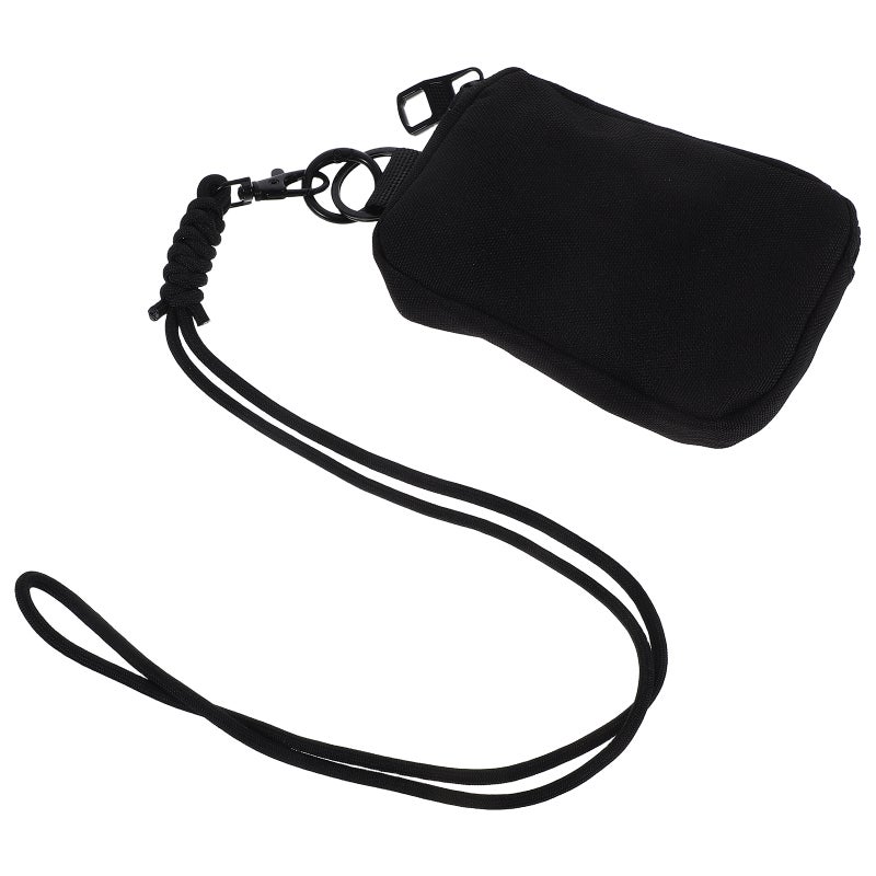 Purse With Zipper Portable Multi Functional Bag for Outdoor Activities Travel and Sports Earphones Keys Card Holders Storage - Image 1