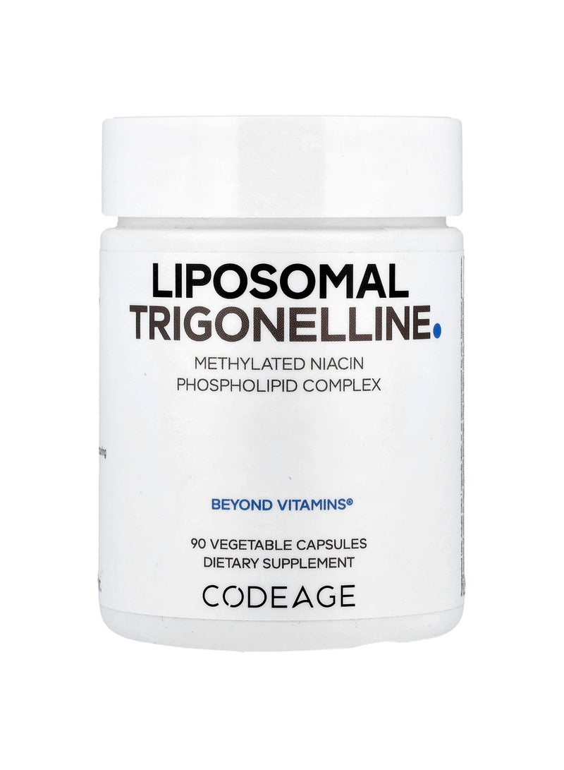 Codeage Liposomal Trigonelline, 90 Vegetable Capsules