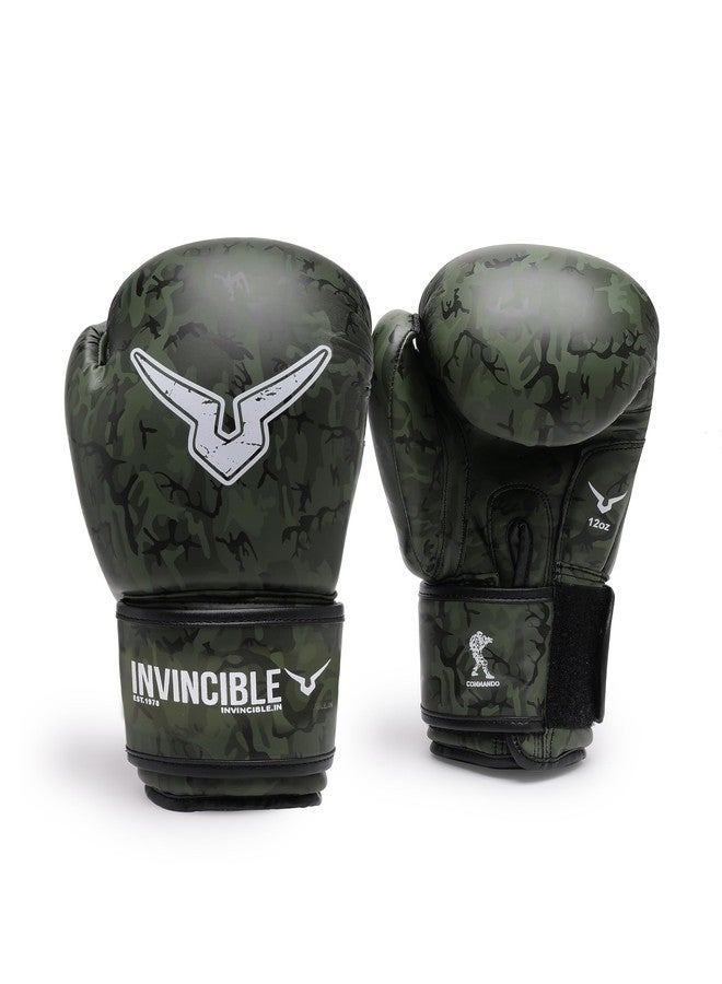 Invincible Commando Training Gloves | Boxing Training Gloves - 12OZ - Image 3