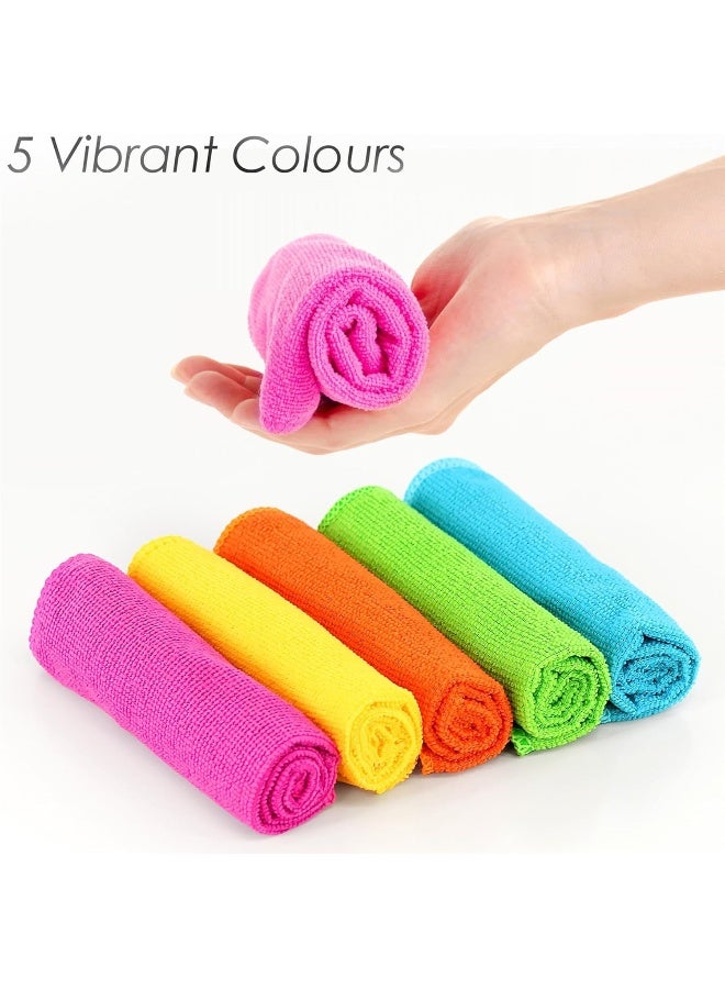 ام تي اس MTS (40) - 40 قطعة قماش للتنظيف من الألياف الدقيقة ومنافض تلميع حمام السيارة (40) - Image 2