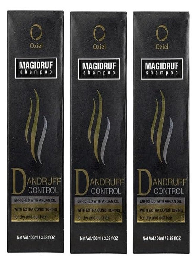 Magidruf Shampoo, Dandruff Control - 100 ml, Pack Of 3 - Image 1