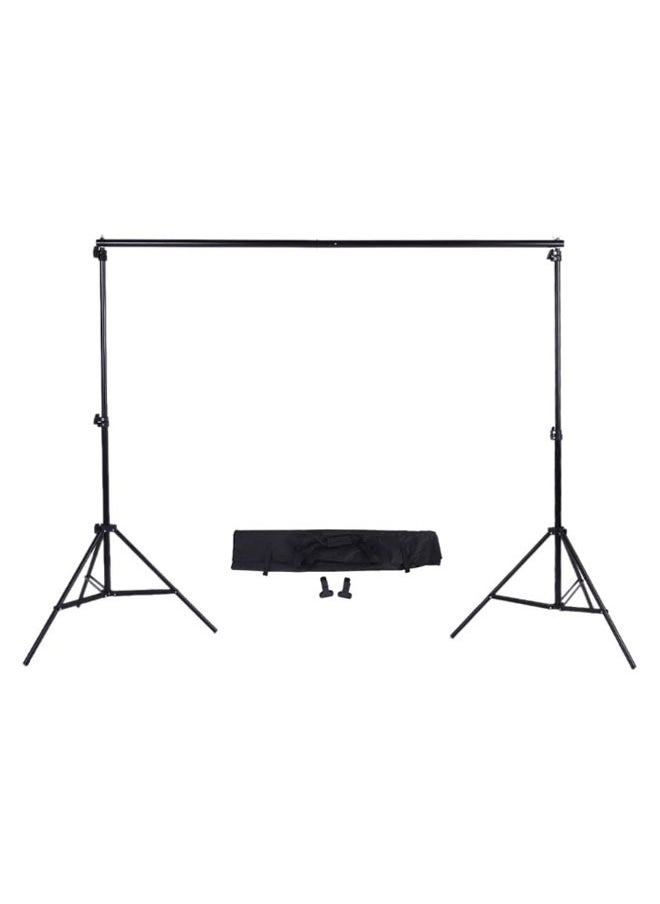 Generic - Backdrop Stand Photo Studio Adjustable Background Stand Support Kit with Carrying Bag for Parties Events Decoration - Image 1