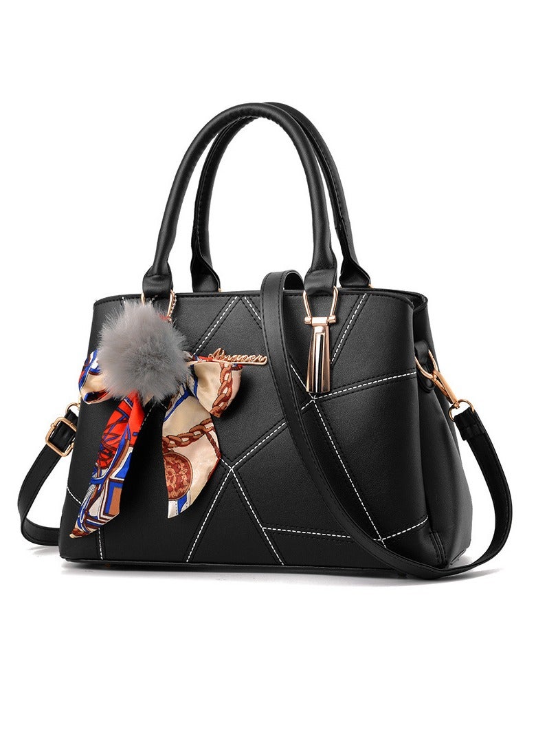 Fashion Women's PU Leather Handbag Crossbody Bag for Women Large Capacity Tote Bags Top Handle Fashion Shoulder Bag for Ladies Travel - Image 1