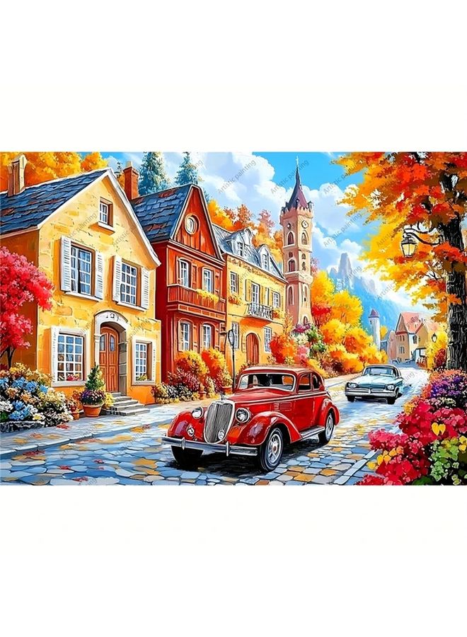 YF604 1000 قطعة 1314 لغز 520 قطعة 19 69x27 56 بوصة متعة عائلية للكبار DIY ديكور حائطي - Image 2