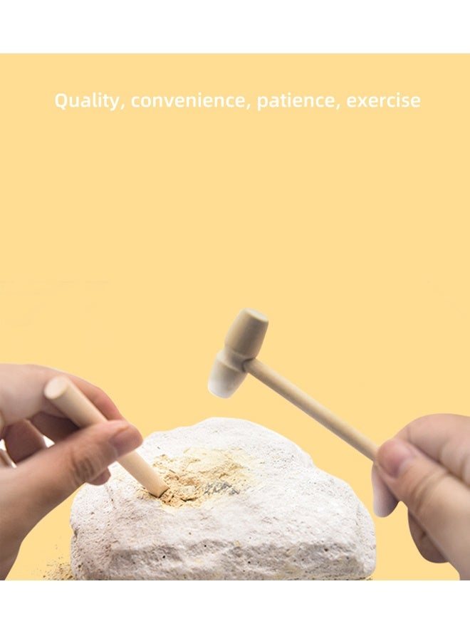 حفر الحجارة الكريمة لعب - حفر الأحجار الكريمة والبلورات ، مجموعة التعدين العلمي للأطفال في الأعمار 6 + - يتضمن أدوات الحفر ودليل التعرف - حفر الحجارة الكريمة للأولاد والبنات ، مجموعة البداية من مجموعات الصخور ، هدية تعليمية لمحبي الجيولوجيا - Image 2