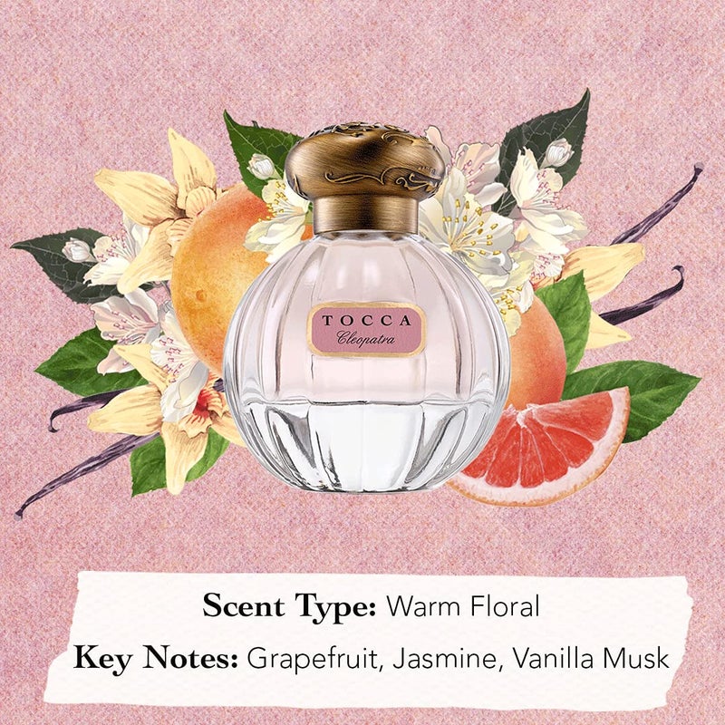 Tocca Cleopatra Perfume for Women, 1.7oz (50 ml) - Warm Floral, Grapefruit, Jasmine, & Vanilla Musk Fragrance - Image 5