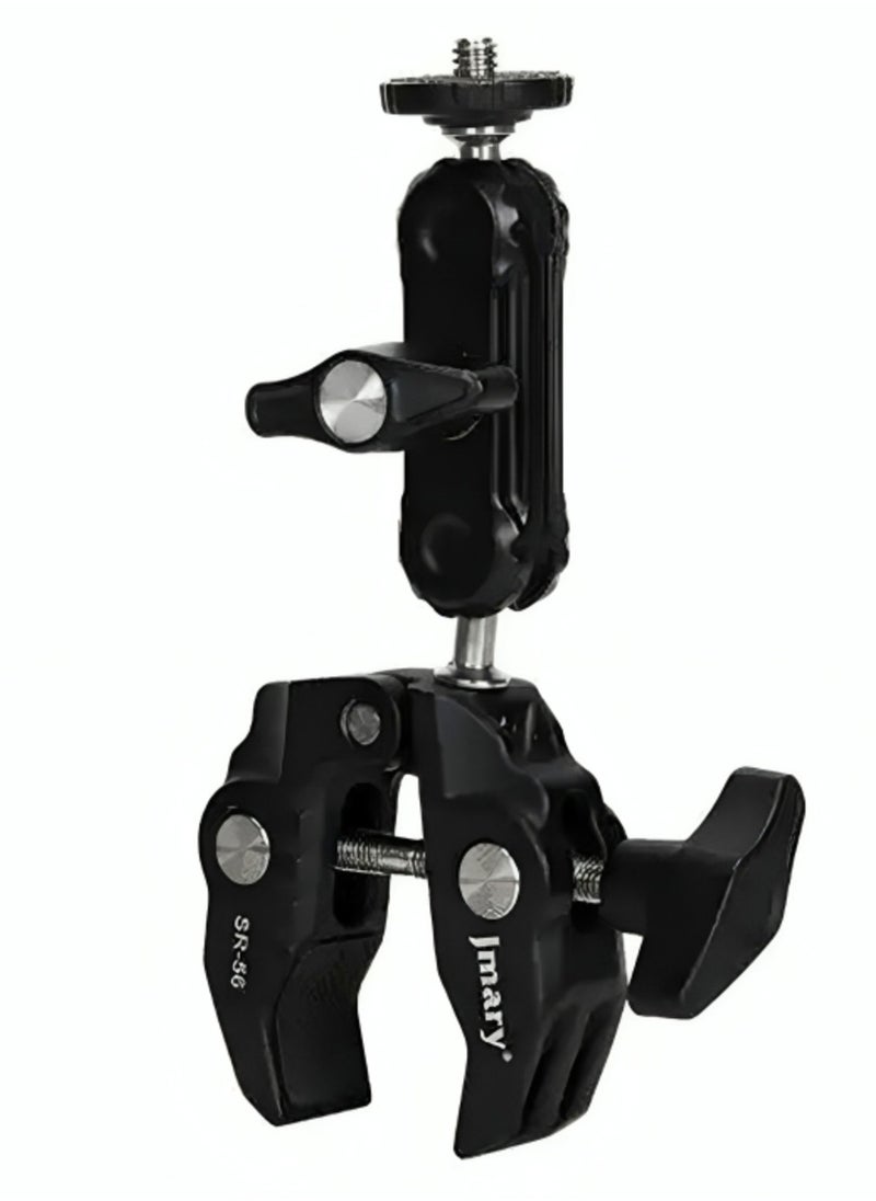Jmary - JMARY SR-56 Aluminum Handlebar Crab Clamp Magic Arm Rod Mount - Image 1