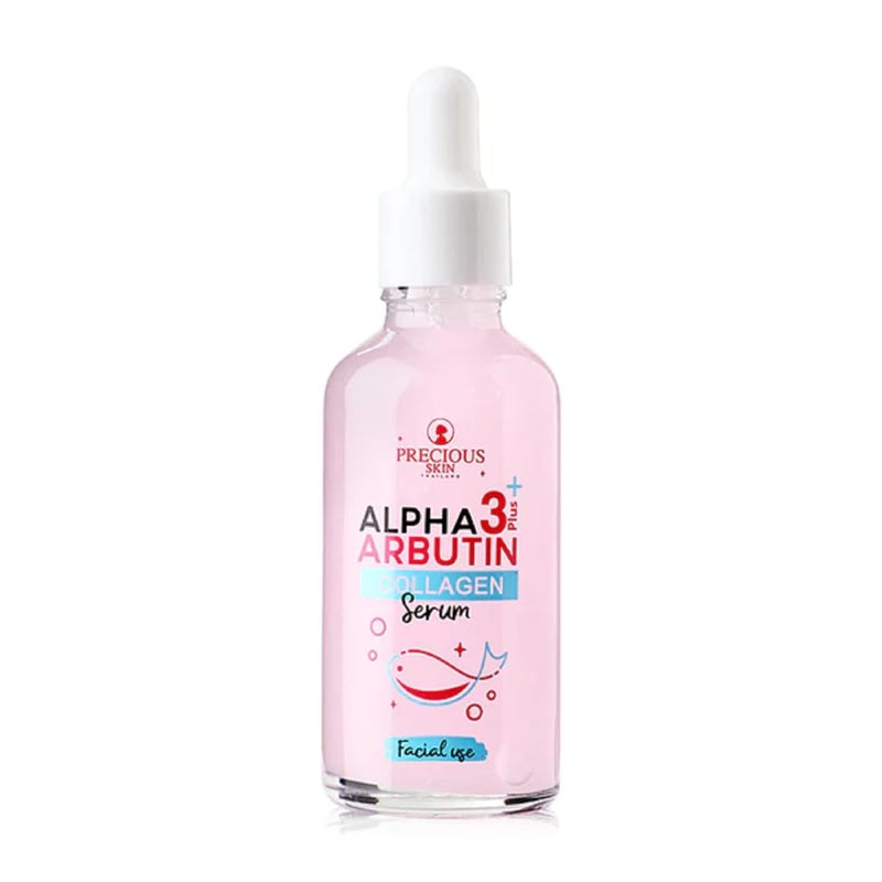 Hani Po Precious skin Alpha 3 Arbutin organic serum collagen 50ml Pack of 1 Thailand Natural Moisturizing serum for women Natural cleansing for women girl men adults Cream for women - Image 1