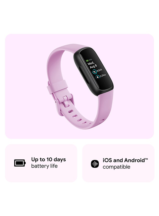 Fitbit Inspire 3 Activity Tracker with 6-months Premium Membership Included, up to 10 days battery life and Daily Readiness Score, Lilac Bliss - Image 2