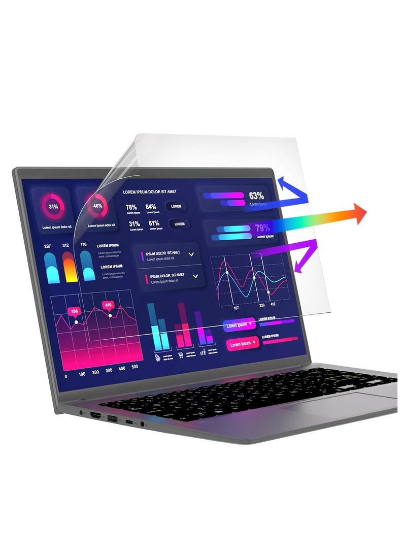 15.6 inch (1920x1080P) Laptop Blue Light Screen Protector, Eye Protection Anti-Scratch and Anti-Glare Screens for Laptops 15.6 inch with 16:9 Aspect Ratio - Image 1