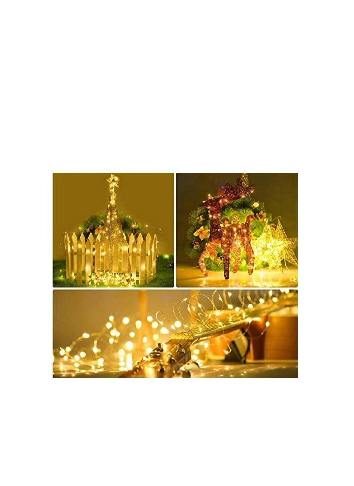 Generic - 200 LED Copper Solar String Light 20meter - Image 1