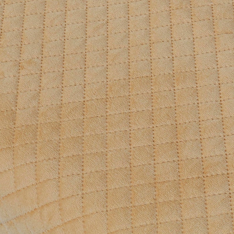 KINGLY Velvet Quilted Universal Armrest Sofa Cover – Non-Slip, Washable Couch Arm Protector for Daily Use (Yellow, 1pc – 23x27) - Image 2