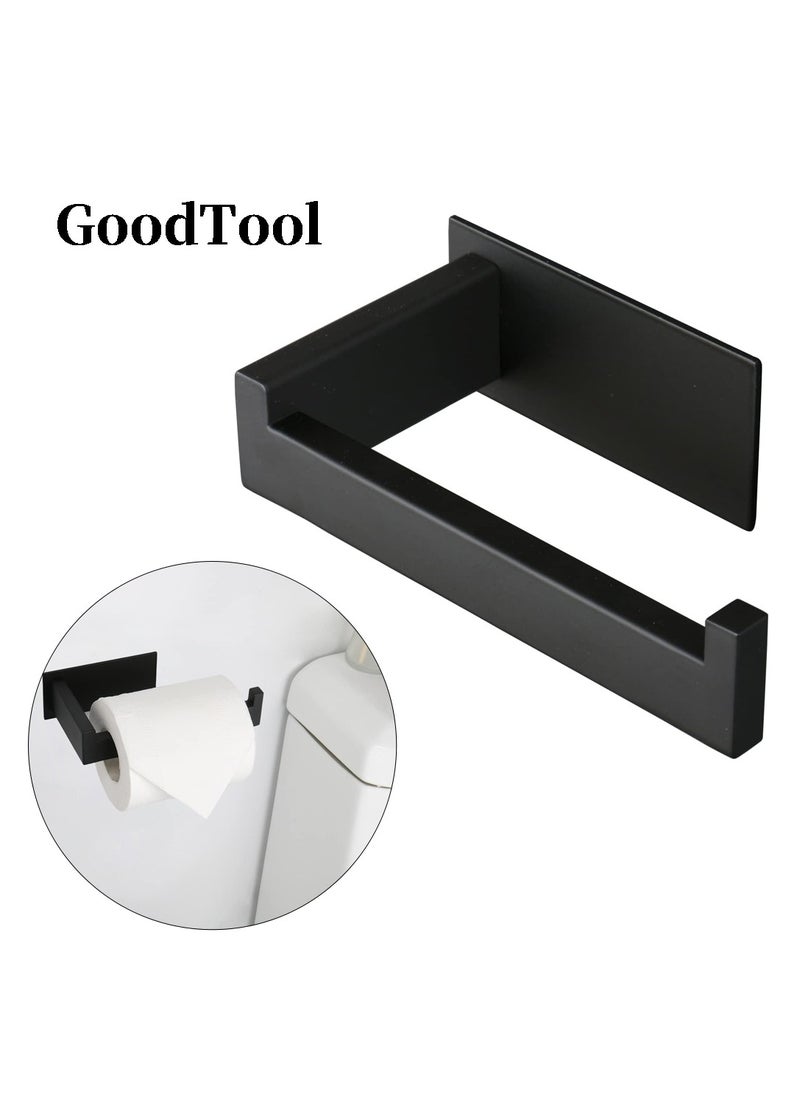 GoodTool Stainless Steel Paper Towel Holder Adhesive Toilet Paper Holder Rustproof Bathroom Roll Holder Wall Mounted Kitchen Tissue Holder Stand No Drilling  - Image 1