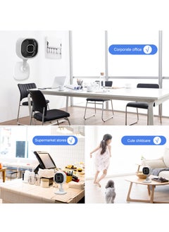 SYOSI Smart Security Camera, 1080P HD Wireless WiFi Camera with Night Vision, Two-Way Audio, Motion Detection, Video Playback, Indoor/Outdoor Use for Home, Baby, Elder, Pet Monitoring  - Image 5