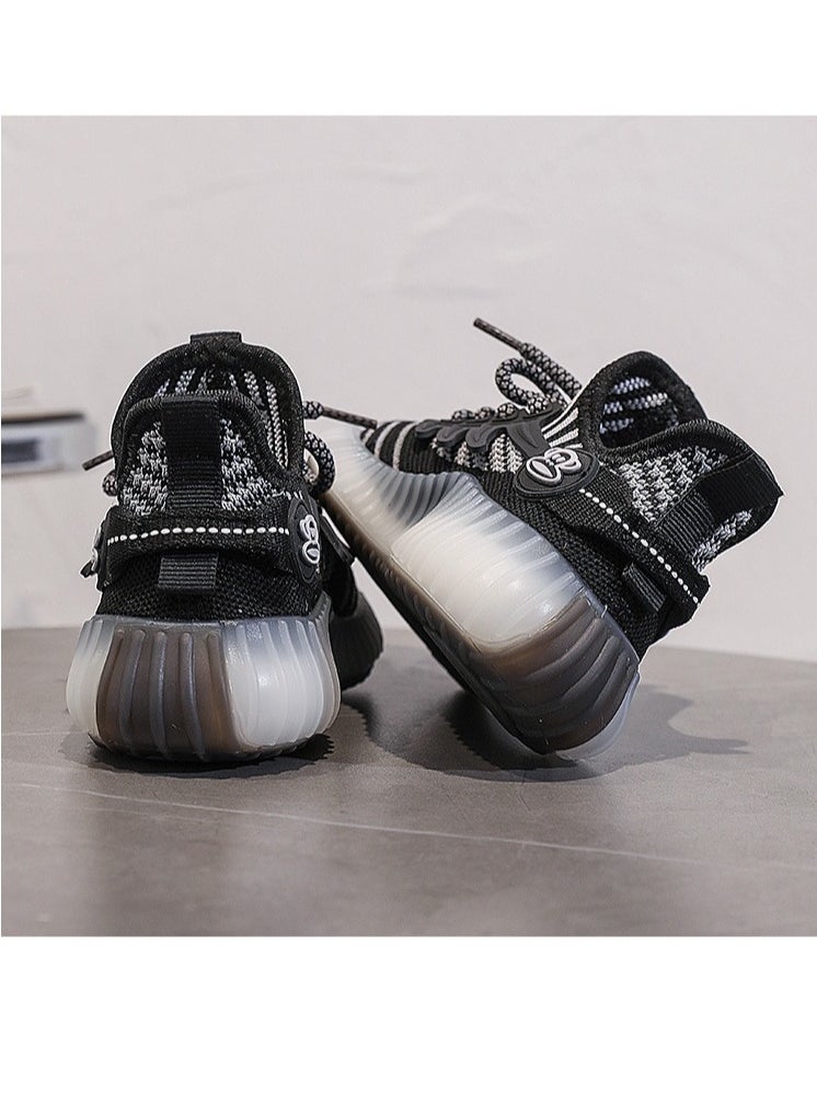 Paul Frank - Children's Color Blocking Splicing Coconut Shoes Versatile Sports Shoes - Image 1