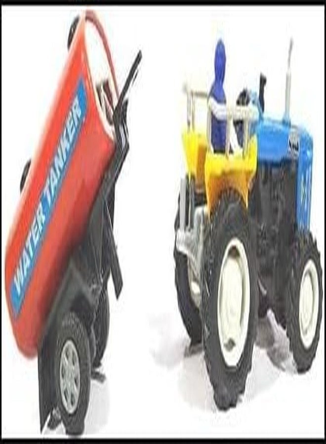 Funkartt Tractor with Trolley and Tractor with Tanker Combo of 2 - Image 2