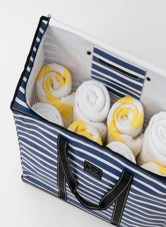 سكاوت حقيبة تسوق للأولاد من سكوت 4 بسحاب، مقاس كبير جدًا - حقيبة متينة وخفيفة الوزن للشاطئ، وحمام السباحة، والسفر العائلي، والتخزين - مقاومة للماء، بسحاب للإغلاق - Image 5