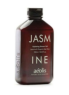 aeolis Hydrating Body Wash With Jasmine & Organic Aloe Vera Moisturizing Shower Gel (250Ml)  - Image 3