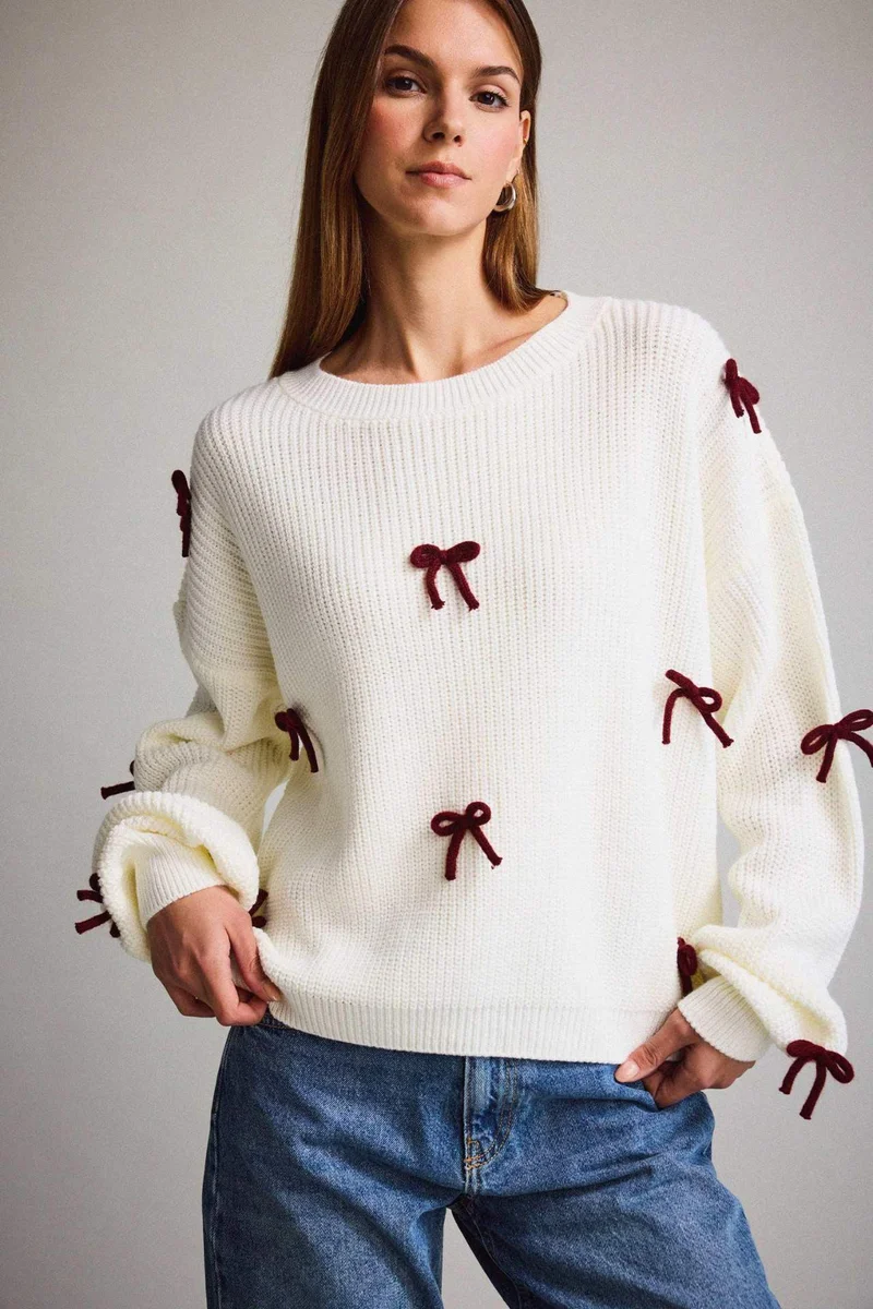 ديفاكتو Oversize Fit Cardigan