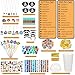Spakon 327 Pcs Pirate Party Favors Supplies Include Pirate Pendants Bracelets Cup Straw Keychains Rings Eye Masks Mustache Tattoo Stickers Gold Coins Cards for Birthday Party - Image 4