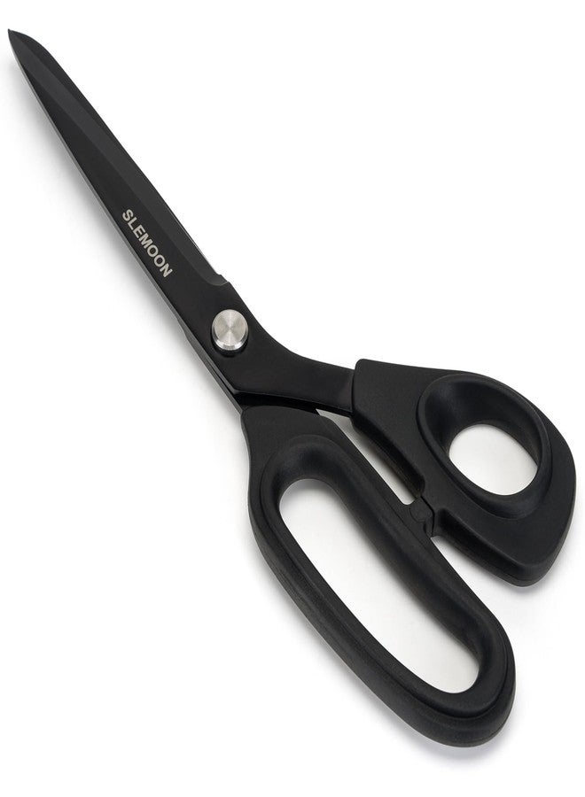 SLEMOON 10" Scissors All Purpose, Heavy Duty Premium Stainless Steel Tailor Scissors, Comfort Grip Handles for Fabric, Leather, Sewing & Crafting - Image 1