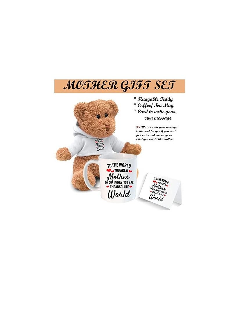 PRINTSHOP4ME - Mothers Day Special Teddy Gift Set For Mom - Image 1