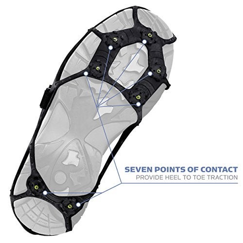 Yaktrax مسامير ياكتركس للمشي على الجليد والثلج (زوج واحد) ، فولاذ سبائكي - Image 5
