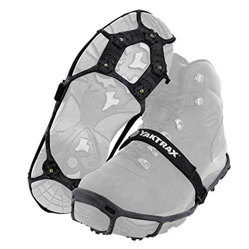 Yaktrax مسامير ياكتركس للمشي على الجليد والثلج (زوج واحد) ، فولاذ سبائكي - Image 1