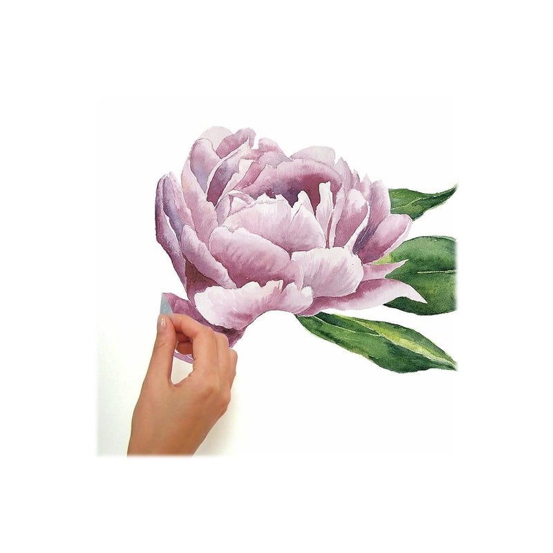RoomMates RMK3893GM Large Peony Peel and Stick Giant Wall Decals - Image 2