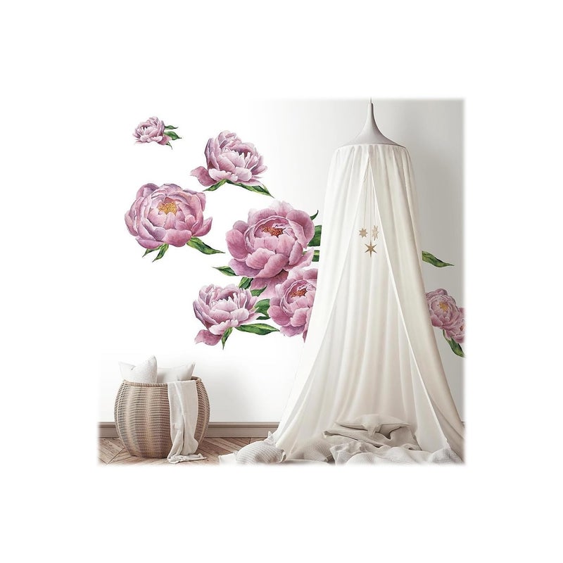 RoomMates RMK3893GM Large Peony Peel and Stick Giant Wall Decals - Image 3