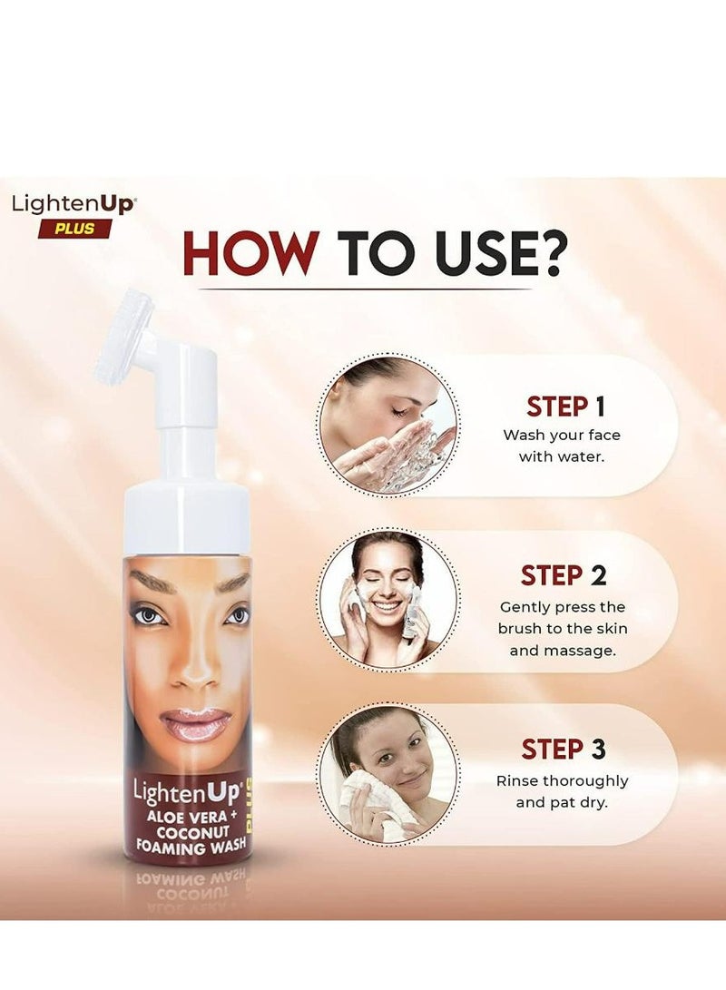 لايتين اب لايتن أب بلس الألوفيرا + غسول رغوي بجوز الهند 150 مل - Image 5