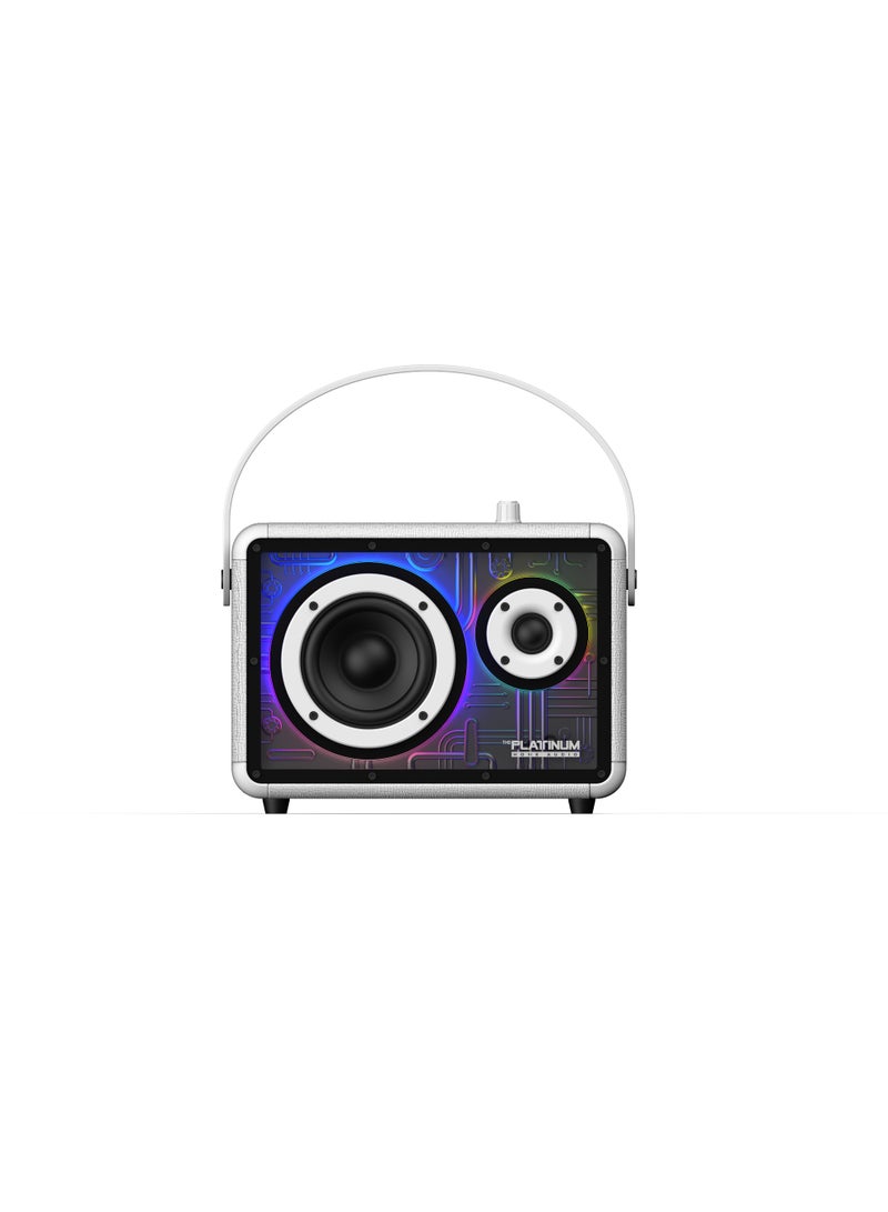 Platinum Karaoke Platinum Apollo pro portable Karaoke speaker with 2 rechargeble wireless mic portable bluetooth speaker for adults kids speaker with RGB Lights Connectivity Aux IN/OUT USB TWS - Image 5