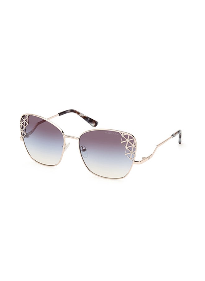 GUESS BY MARCIANO Butterfly Sunglasses For Men - Dark Havana  - Image 1
