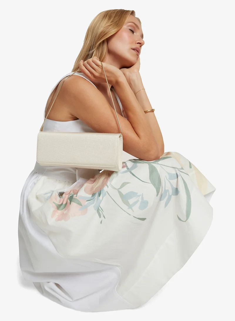 Ted Baker Maliisa Moire Baguette Clutch