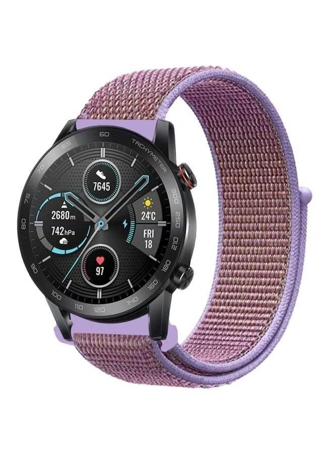 vesus Replacement Band For Honor MagicWatch 2 46mm Lilac Purple