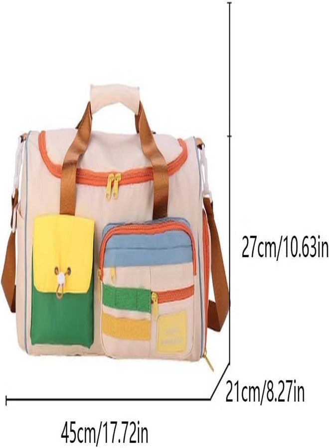 BEHAHAI Travel Backpack, Lightweight Carry-On Backpack with USB Port, Laptop Sleeve, Water-Resistant (multi) - Image 2