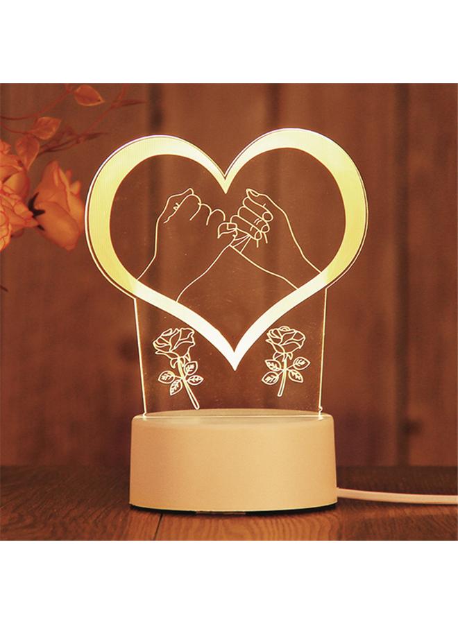 Bluejw 3D Nightlight Gift Creative Atmosphere Table Lamp Bedside Birthday Gift Children's Atmosphere Ornaments - Image 1