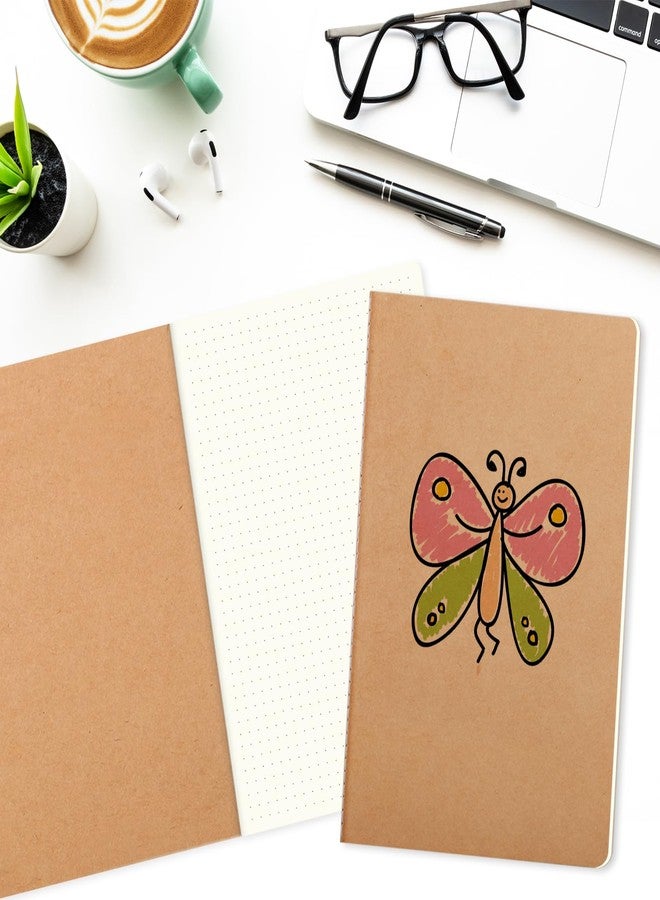 zmybcpack 24 Pack 8.25x5.5 Inches Dot Grid Paper Notebook/ A5 Size Dot Journal Notebook, Dot Grid Subject Notebooks Wire-Bound with Kraft Cover, 30 Sheets/60 Dot Pages - Image 5