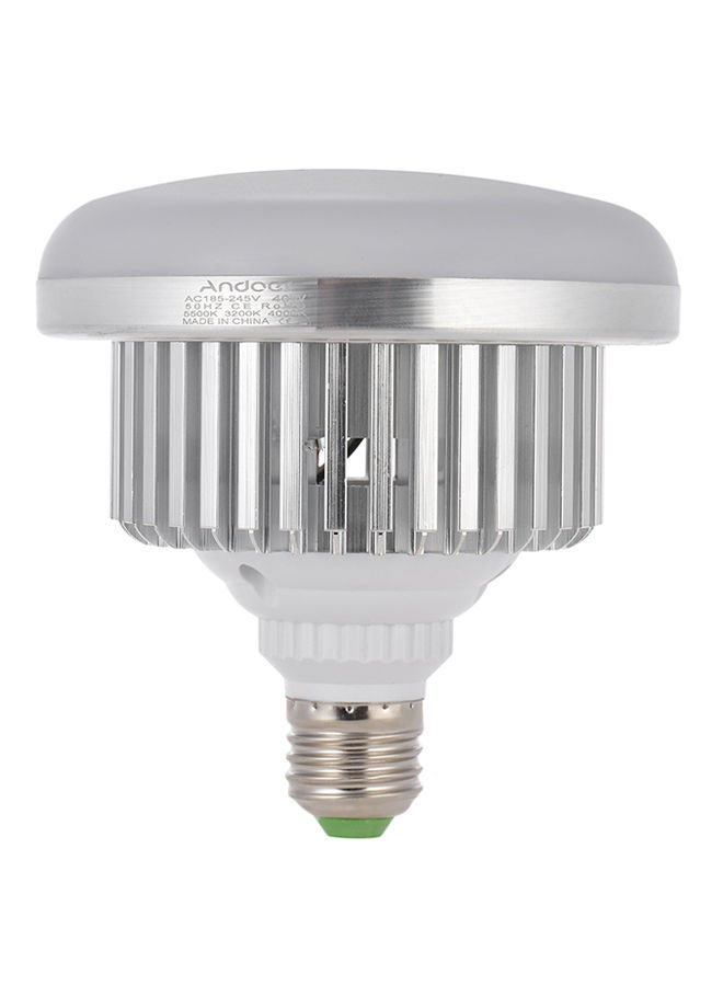 NIBEMINENT LED Bulb Lamp Silver/White - Image 1