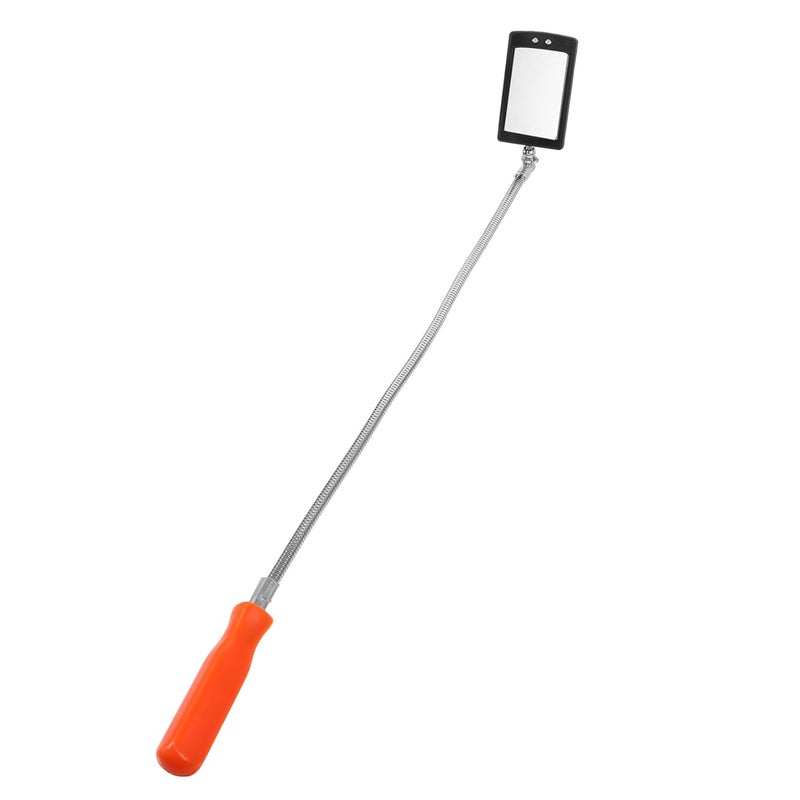 GARVALON Flexible Auto Inspection Mirror Swivel Tool For Car Bottom And Interior Mechanics - Image 1