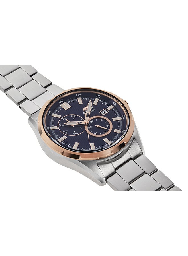 ORIENT Men Mechanical Sports Men's Watch RA-AK0601L, Black Dial, 42.6mm, 100M WR - Image 3