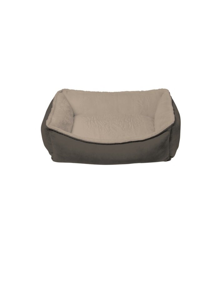 Ferribiella Soffio Pet Bed w/ zipper Brown Small (60x50cm)  - Image 3