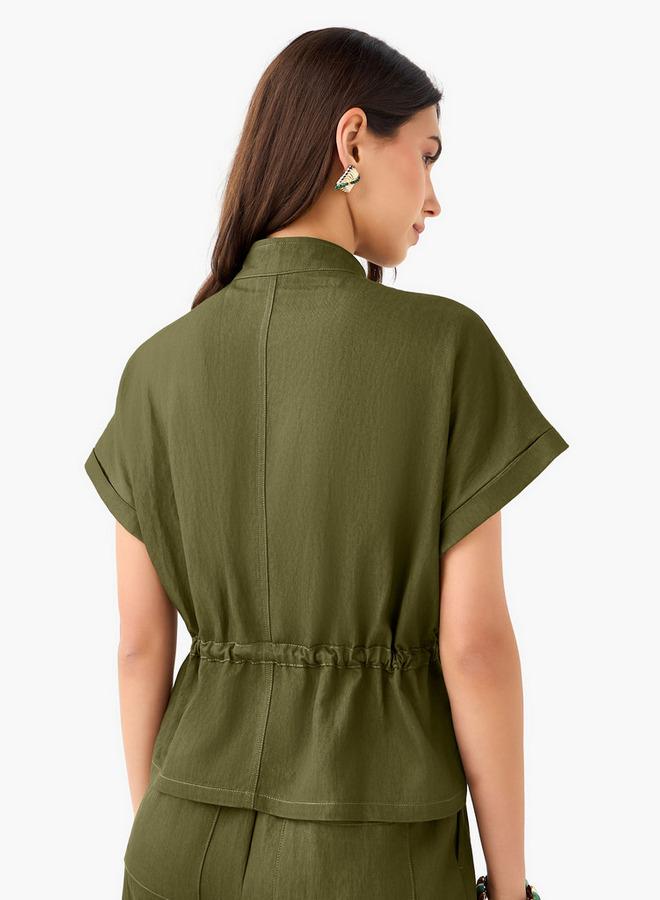 Splash FAV Drawstring Shirt with Extended Sleeves - Image 3